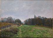 Landscape at Louveciennes Alfred Sisley